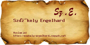 Székely Engelhard névjegykártya